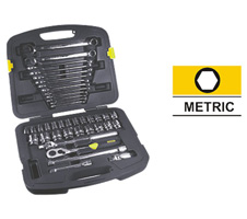 40PC 1/2 Drive Metric Socket & Spanner Set